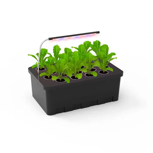 [KITCLONWNUT18] Invernadero hidropónico de interior Cloner L18 - Estación de propagación LED con luz y nutrientes